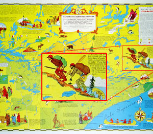 C-1: Old Voyageurs Highway Map