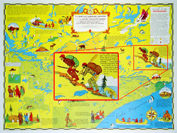 C-1: Old Voyageurs Highway Map