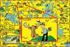 C-2: Lake Vermilion Cartoon Map