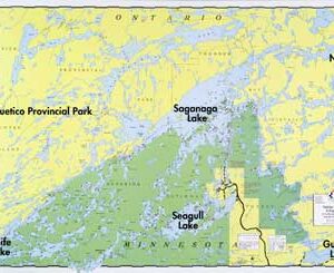 E-4: Saganaga Lake, Saganagons Lake, Seagull Lake
