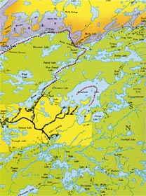 Z-1: Post Cards - Snowbank / Moose Lake Area