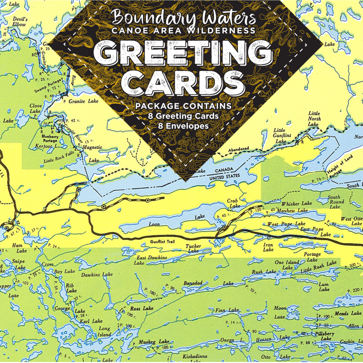 Z-10: Gunflint Area Note Cards and Envelopes