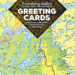 Z-9: Saganaga / Seagull Lake Area Note Cards and Envelopes