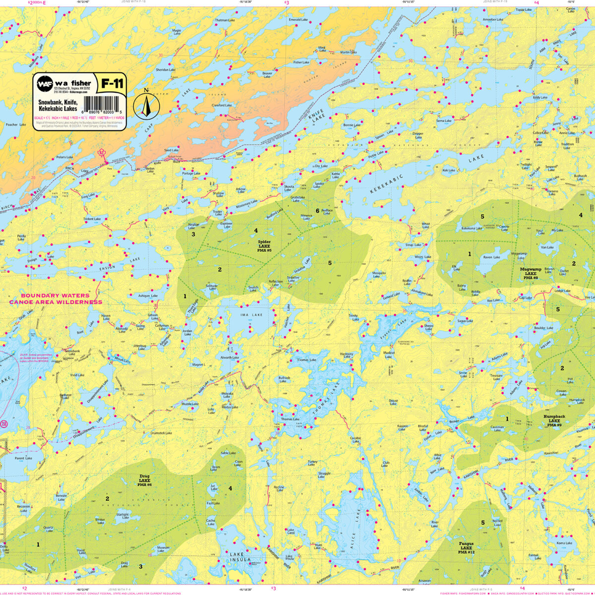 F-11: Snowbank Lake, Knife Lake, Kekekabic Lake