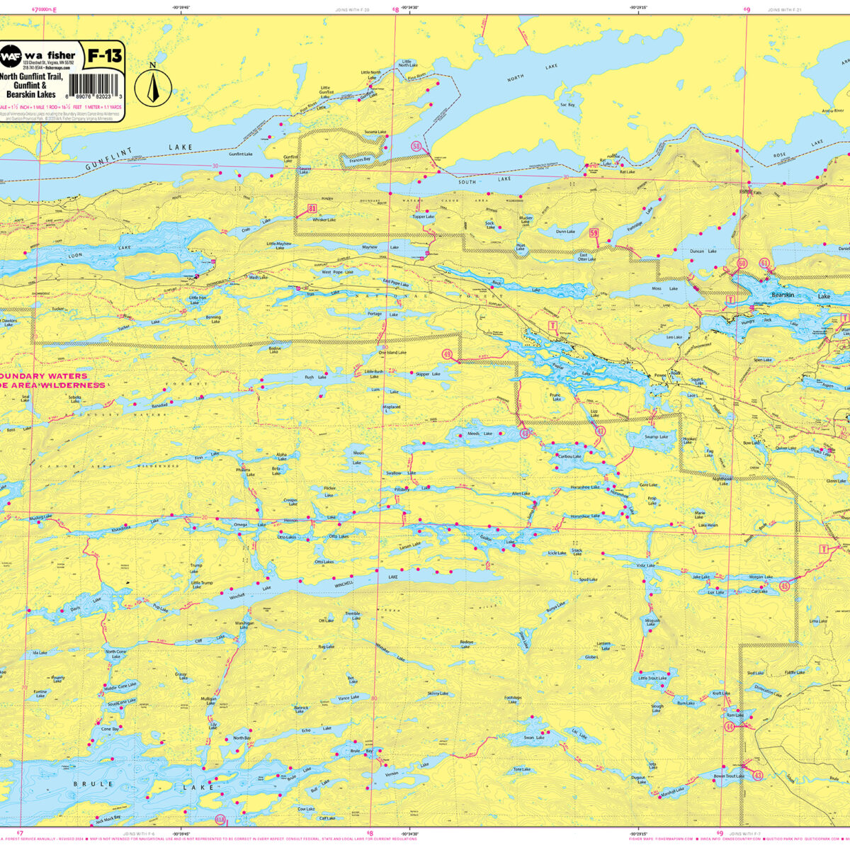 F-13: Gunflint Lake, Bearskin Lake