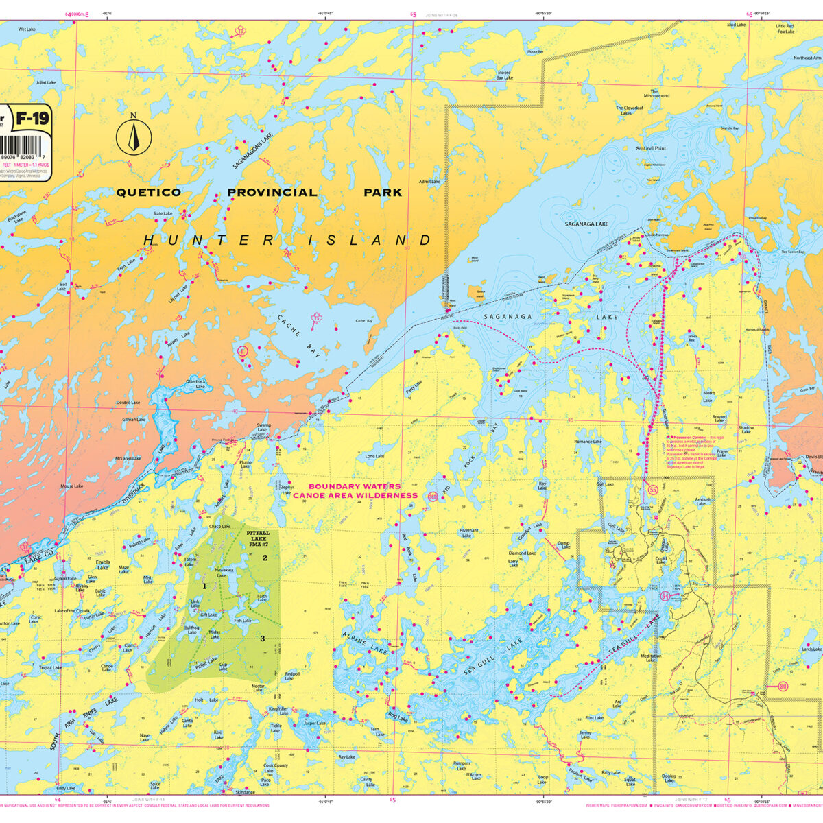 F-19: Saganaga Lake, Seagull Lake