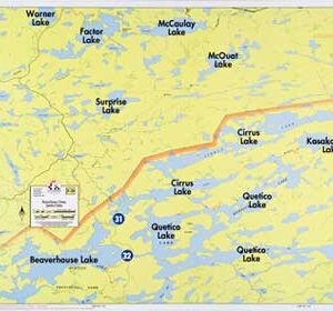 F-28: Beaverhouse Lake, Cirrus Lake, Quetico Lake