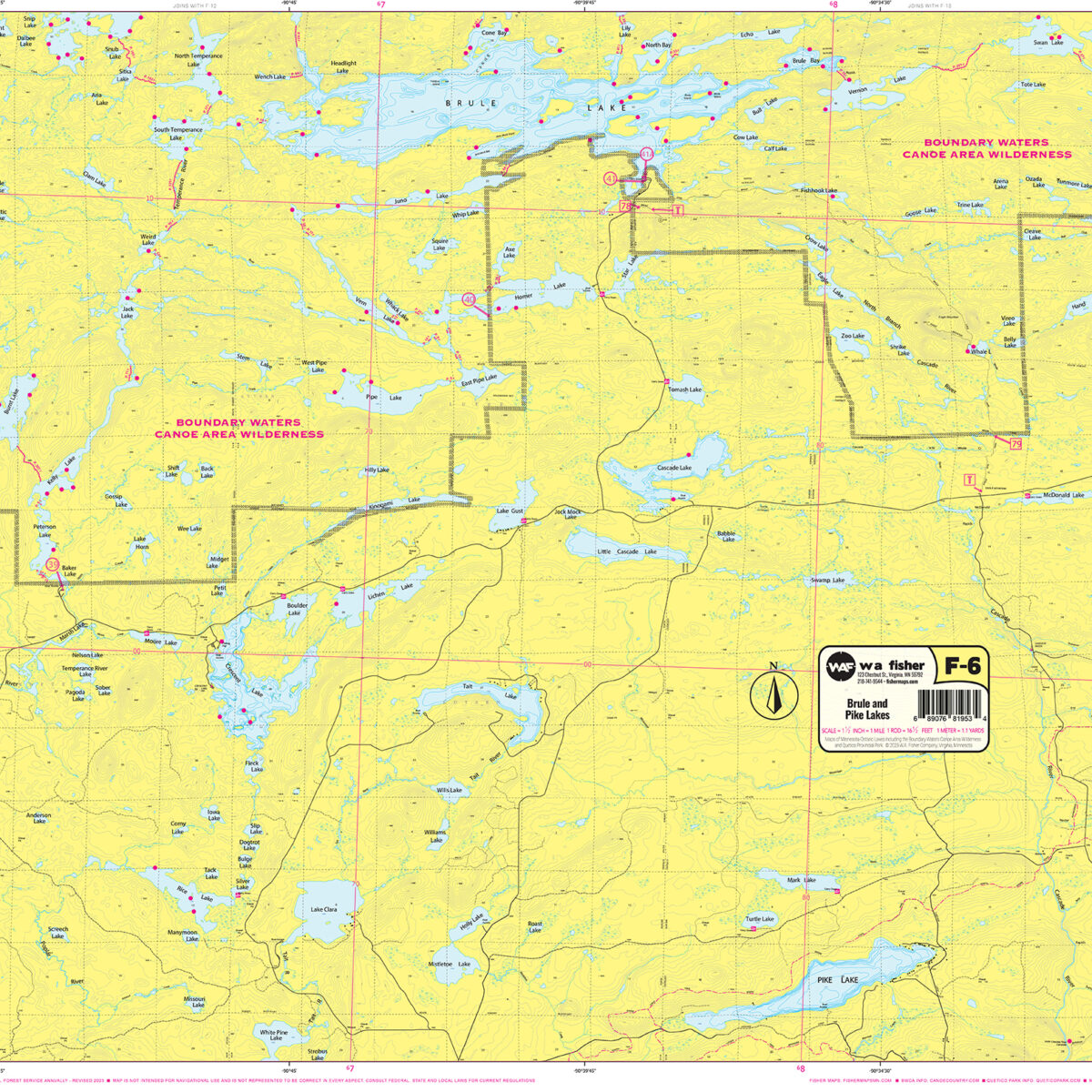 F-6: Smoke Lake, Flame Lake, Brule Lake