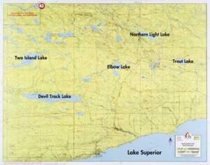 F-7: South Gunflint Trail, Two Island Lake, Devil Track Lake