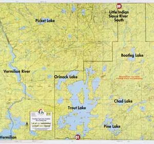 F-8: Lake Vermilion, Trout Lake, Vermilion River, Bootleg Lake