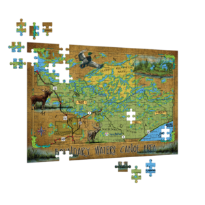 Charlie Pottsmith Vintage Trail Map Puzzle