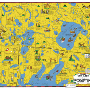Frank Antoncich Historic Cass Lake Cartomap