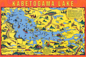 Kabetogama Lake Cartoon Puzzle